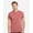 Crimson, variant on Threadfast Apparel C1200 Colors Garment-Dyed T-Shirt-White-M