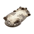 thumbnail image 2 of Adorable Fluffy Feline Floor Mat Plush Sleepy Cat Shaped Rug For Living Room Hallway Doorway Warm Housewarming Present Choice For Cat Moms (60x90cm), 2 of 6