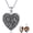 3-Daffodils, variant on Birth Flower Locket Necklace for Women 925 Sterling Silver Flower Butterfly Heart Photo Locket Necklaces Birthday Jewelry Gifts for Mom Daughter Wife Sister