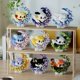 thumbnail image 3 of Sanrio Hello Kitty Panda gato flor Luna dibujos animados animación bloques de construcción Kawai juguete ensamblaje modelo niños niñas regalo de Navidad, 3 of 5