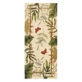 thumbnail image 3 of Homefires Butterflies & Dragonflies Rug – 22"x34" Indoor/Outdoor Hand-Hooked Accent Mat, 3 of 4