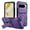 Purple, variant on For Google Pixel 10 /10 Pro/9/9Pro Phone Case,WIth Invisible Kickstand,Sliding Camera Cover,Military Grade Protective Heavy Duty Protection Shockproof Anti-Scratch Rugged Durable Phone Case,Black