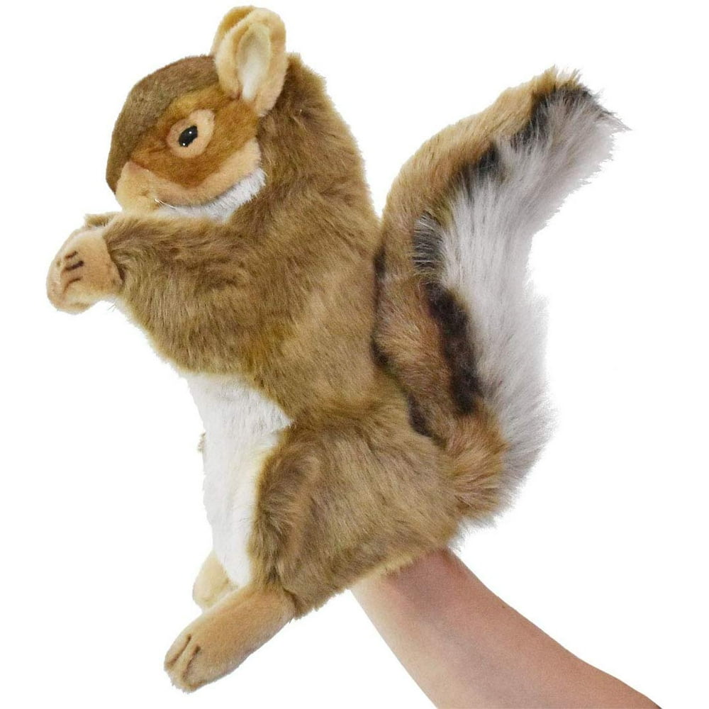 Hansa Red Squirrel Hand Puppet