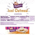 Mother's Iced Oatmeal Snack Cookies 13.25 oz tray