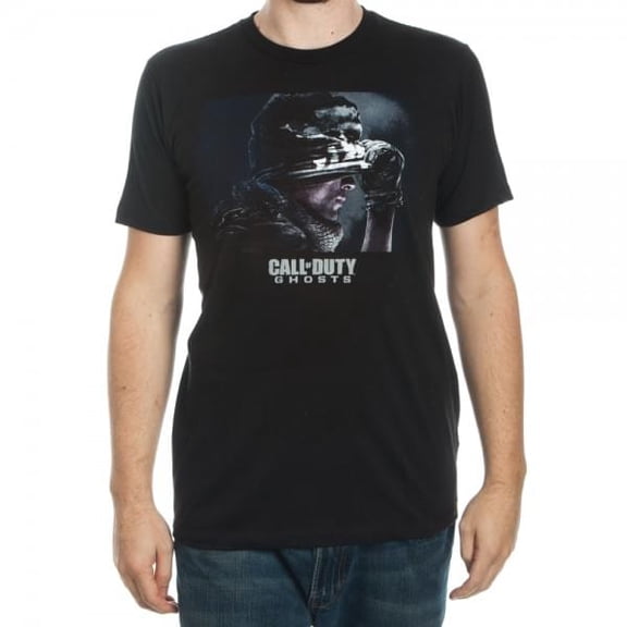 Bioworld Call Of Duty Ghosts Premium Black T Shirt Medium Male