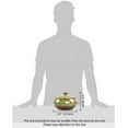 thumbnail image 4 of Ceramic Ashtray with Lids, Windproof, Cigarette Ashtray for Indoor or Outdoor Use, 4 of 4