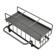 thumbnail image 3 of Sponge Holder Sink Drain Rack with Rag Pole Drain Tray for Kitchen Organization, 3 of 10