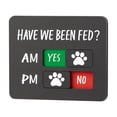 thumbnail image 4 of Pet Feeding Reminder Magnet for Refrigerator with Yes No Slider Indicator Acrylic Construction 1 Piece, 4 of 7
