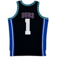 thumbnail image 3 of Bugs Bunny Space Jam Men's Headgear Classics Embroidered Basketball Jersey (XXX-Large, Black), 3 of 6