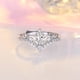 thumbnail image 4 of Fiudx Ajustador de Anillo de Moissanita, Elegante, Ajustable, de Tamaño Abierto para Anillos Sueltos, Diseño Moderno de Circonita y Aleación, Perfecto para Fiestas y Regalos, Accesorio de Joyería par, 4 of 6