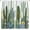 Cactus-1, variant on Cactus Curtains,Westernn Black White Desert Landscape Window Drapes,Minimalist Prairie Road Print Thermal Insulation Window Treatments for Living Room Bedroom Kitchen 84x84in