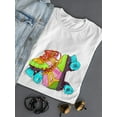 thumbnail image 3 of Vintage Quad Roller Skates T-Shirt Women -Image by Shutterstock, Female XX-Large, 3 of 4