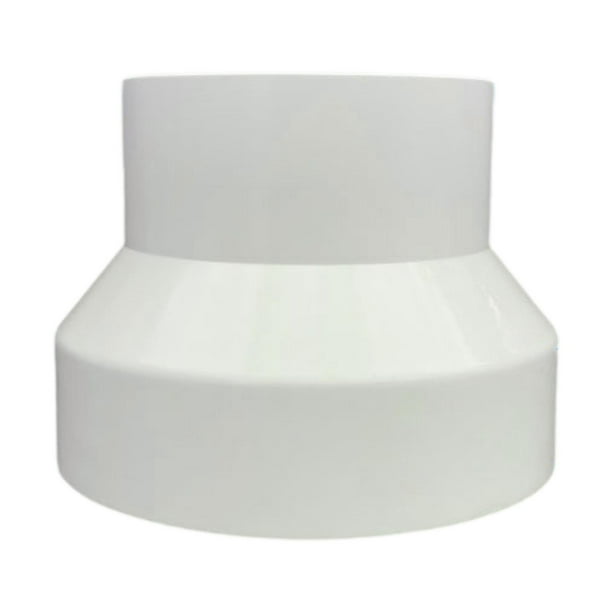 Adaptador de conducto de aire, conector de conducto, accesorios de brida, accesorio de tubería para ventilador de baño 150 mm a 110 mm