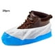 thumbnail image 1 of Cubrezapatos, suela antideslizante reforzada/superfuerte, impermeable/impermeable, talla única, desechable, azul y blanco, 1 of 6