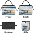 thumbnail image 5 of Herdesigns Airplane Airport Weekender Travel Duffel Bag Carry On Overnight Gym Hospital Bag Personal Item Travel Bag, 5 of 7