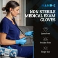 thumbnail image 5 of Hand-E Nitrile Gloves (XL -1000 Count) 10 Boxes, 3 Mil, Blue Disposable Latex and Powder Free Medical and Food Gloves, 5 of 8