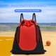 thumbnail image 4 of Malla impermeable Hombro Balón de fútbol Bolsas Cordón portátil para deportes al aire libre Hugtrwg Para estrenar, 4 of 9