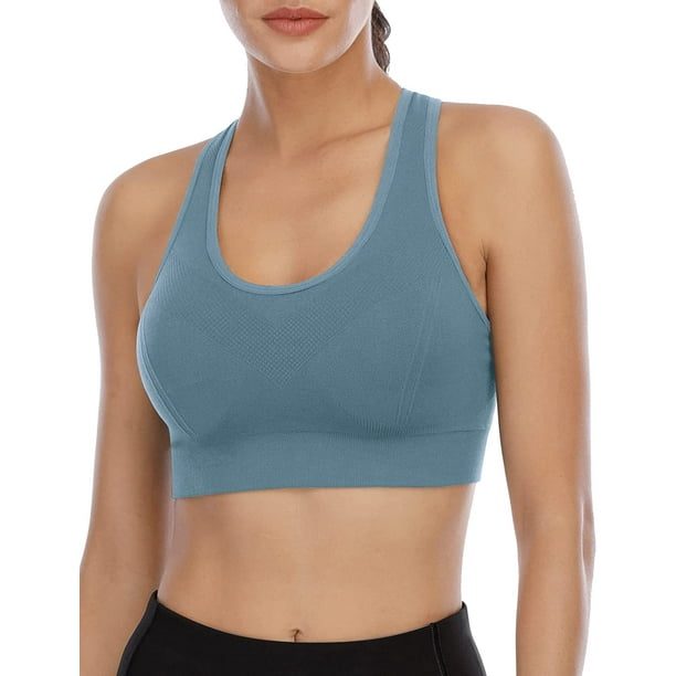 A high impact Nike sports bra with carefully molded cups you can