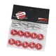 thumbnail image 4 of Arandelas para guardabarros M6 Strade Fareast Limited Kit de reparación del compartimiento del motor Rojo, 4 of 8