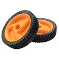 thumbnail image 3 of Paquete de 2 cortacéspedes de 196 mm para Husqvarnaa 5324025-67, 5324029-36, 532402567, 532402936, color negro, 3 of 5