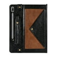 thumbnail image 3 of for Samsung Galaxy Tab 12.4" S8plus/X800/X806/S7FE/T730/T733/T736/T738/S7plus/T970/T975 Protective Envelope Case, PU Leather w/Pen Holder/Card Slot/Hand Strap Wallet Shoulder Bag Carrying Case,Coffee, 3 of 6