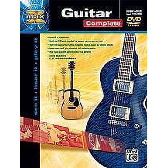 Alfred's MAX Guitar Complete: See It * Hear It * Play It, Book Online Video/Audio