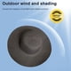 thumbnail image 3 of Circunferencia del sombrero de 56-58 cm, sombrero para el sol de ala grande, sombrero de verano, sombrero de playa con protección solar para mujer, sombrero para el sol, puede ser DIY, 3 of 5