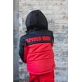 thumbnail image 3 of Chaqueta acolchada Marvel Spider-Man rojo/negro para niños de 5 a 6 años, 3 of 8