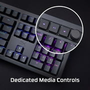 HyperX Alloy Rise Wired Gaming Keyboard, Black
