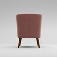 thumbnail image 5 of Artdeco Home Laguna Velvet Armless Chair, Blush Pink, 5 of 7