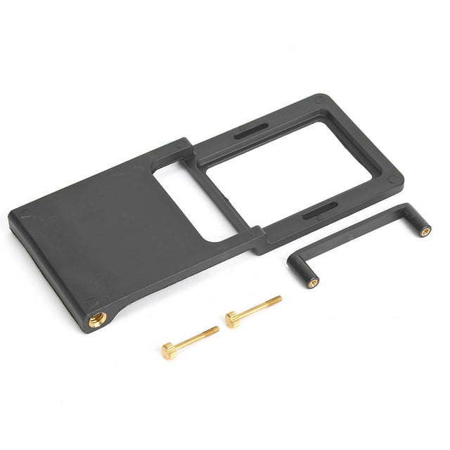 Adaptador de placa de montaje para estabilizador de cardán de mano para GoPro Hero 6, 5, 4, 3, 3+ y DJI OSMO Motion.
