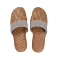 thumbnail image 2 of Seyurigaoka Women Men Anti-Slip Linen Slippers Rattan Grass Couple Beach Sandals, 2 of 7