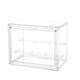 thumbnail image 1 of Naiovety Soporte de exhibición de modelo de gran capacidad ABS con puerta frontal transparente Caja de exhibición duradera y resistente Almacenamiento y organización del hogar Con partición, 1 of 6