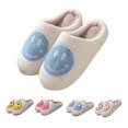 thumbnail image 1 of Chaussons Visage Hap-py pour Femmes, Doux et Confortables Style Preppy YIJIA, 1 of 5