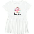 thumbnail image 3 of Inktastic Lil Sis Girls Owl Sister Announcement Girls Baby Dress, 3 of 5