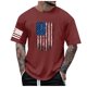 thumbnail image 4 of Playeras Hombre Algodon Camiseta Con Estampado Digital 2D Para Hombre, Camisa De Manga Corta Con Solapa, 4 of 5