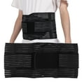 thumbnail image 4 of Waist Support, Soft And Skin-friendly Back Support Belt Mesh Design Portable Waist Support Belt Breathable Adjustable  For Pain Relief XL, 4 of 8