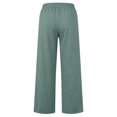 thumbnail image 5 of Kids Sweatpants Girls 4-18 Baggy Elastic Waist Wide Leg Girls Pants Open Bottom Cute Casual Jogger Pants for Girls with Pockets, 5 of 6