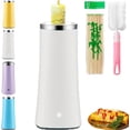 thumbnail image 1 of Egg Tube Cooker, Electric Vertical Egg Roll Maker Machine with Bamboo Sticks, Multi Functional Sausage Roll Tool for Busy Mornings,Stainless Steel Non Stick Easy To Use,Suitable for Breakfast (White), 1 of 7