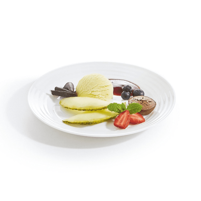 Juego de 4 Platos Postre Luminarc Harena 19 cm