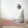 thumbnail image 5 of Prayer Mat 1PC,Foldable Flannel Carpet with Non-Slip Backing for Home, Office & Travel Use(Pink), 5 of 8