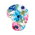 thumbnail image 4 of Ergonomic Mouse Pad with Wrist Support Memory Foam Wrist Rest Cushion for Gaming Blue, 4 of 8