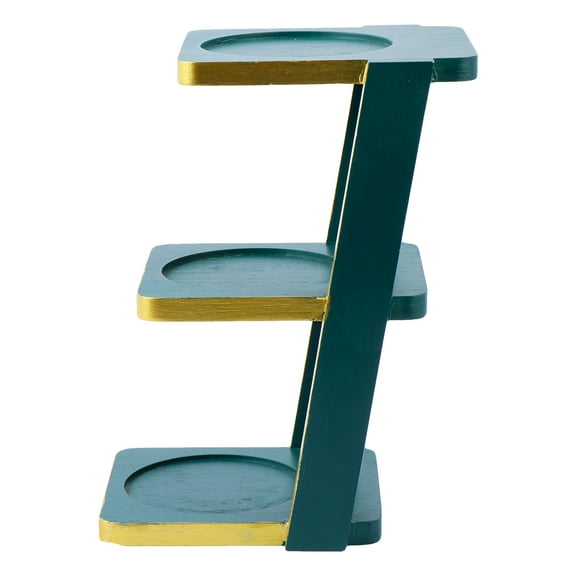 Creative Trapezoidal Plant Potted Rack Practical Wooden Flowerpot Stand