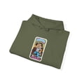 thumbnail image 3 of Buzzed Brian Low Life Kid Deathwish 2000 Skateboard Vintage Classic Hoodie Print - 2XL / Military Green, 3 of 5