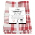 thumbnail image 3 of Now Designs Jumbo Dish Towels (Set of 3) - Red, 3 of 5