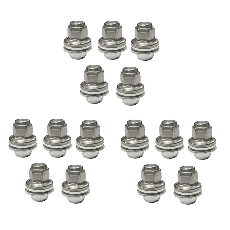 OEM Wheel Lug Nut – For Jaguar S-Type, X-Type, XKR 2000-2012 – C2C35294/010 – Sold Individually
