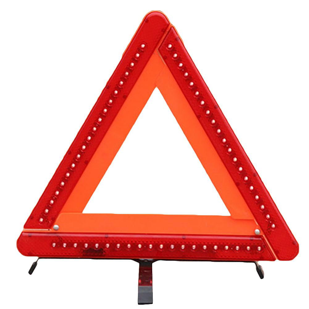 Car Tripod Car Triangle Warning Sign Car Reflective Parking Temporary Kit Tool Tripod Car Special Tools-red BCVBFGCXVB 