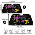 thumbnail image 3 of Daiia Mardi Gras with Flamingo Windshield Sun Shade for Car SUV Truck (Small ), Car Sun Shade Windshield, Car Shades for Front Windows, Sunshade for Car Windshield, 3 of 7