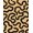 Beige, Pattern 4, variant on ODIKA 4' x 6' Machine Washable Non-Slip Area Rug, Abstract Squiggle High Traffic Rug, Beige, 324600