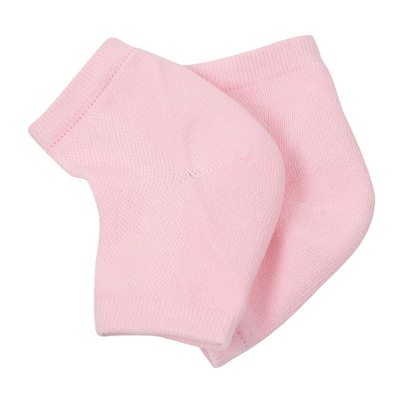 Par de calcetines hidratantes para talones secos y agrietados, gel reparador para talones agrietados, hidratante para pies secos de mujer, calcetines hidratantes para talones.